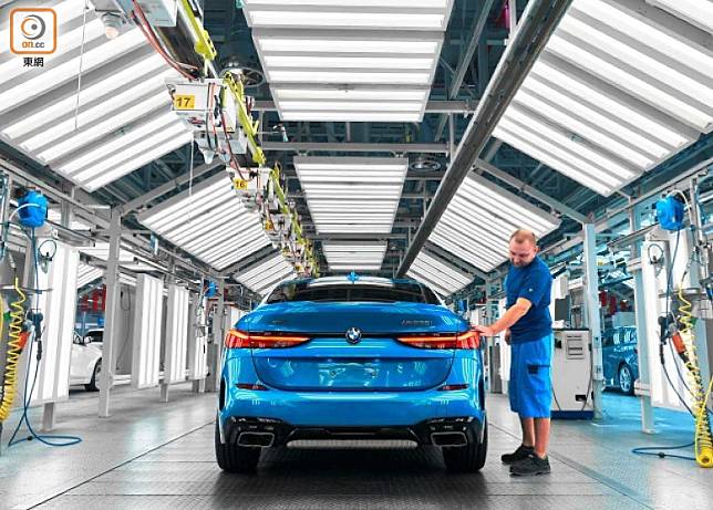 BMW公布2 Series Gran Coupe將於德國萊比錫廠房生產，預計每日生產數量達到1,000輛。（互聯網）
