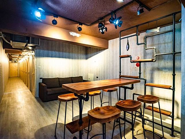 ▲小小的交誼廳（圖／星行旅）