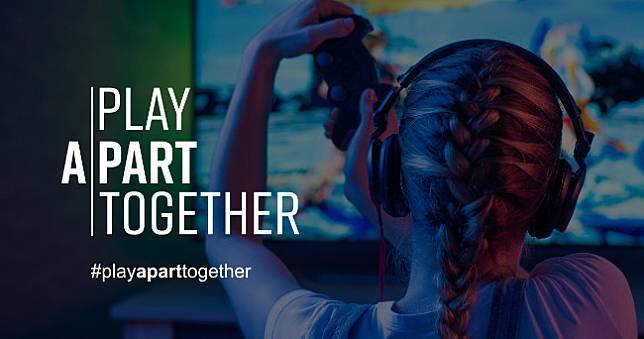 在家玩遊戲才安全，WHO與遊戲公司力推#PlayApartTogether活動