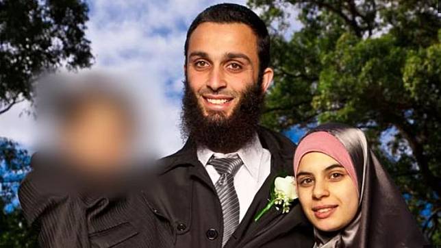 ISIS戰士妻子拉德與丈夫。澳洲廣播公司