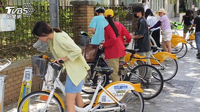 YouBike還車時，若遇到沒位子還，有解法。（圖／TVBS資料畫面）