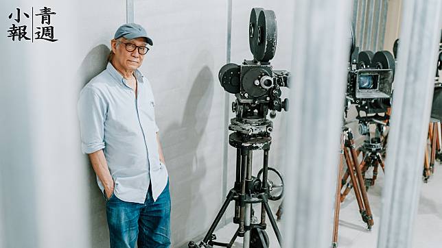 資深剪接師廖慶松人稱「廖桑」，入行已近五十年，曾於2018年獲第55屆金馬獎特別貢獻獎。（攝影／KRIS KANG）