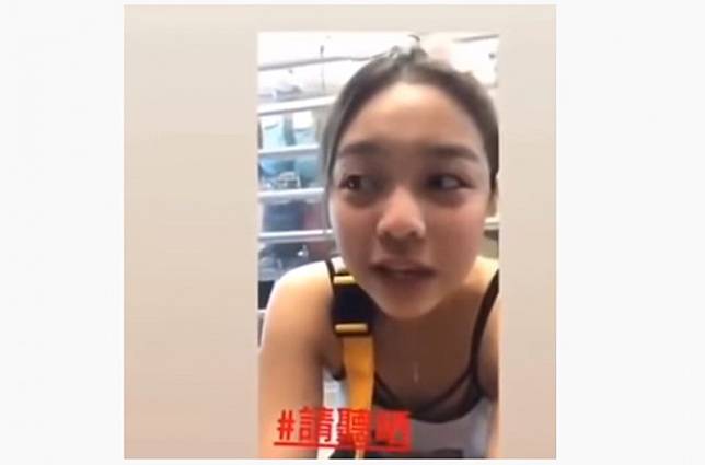 香港15歲少女泳將陳彥霖生前自拍影片曝光。(翻攝自Youtube)