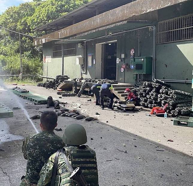 基隆祥豐營區發生砲彈爆炸意外，造成9人受傷送醫。(資料照，記者吳昇儒翻攝)