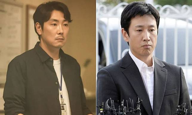 外傳趙震雄（左）將頂替李善均在韓劇《No Way Out》的角色。（翻攝自tvN、Newsen）