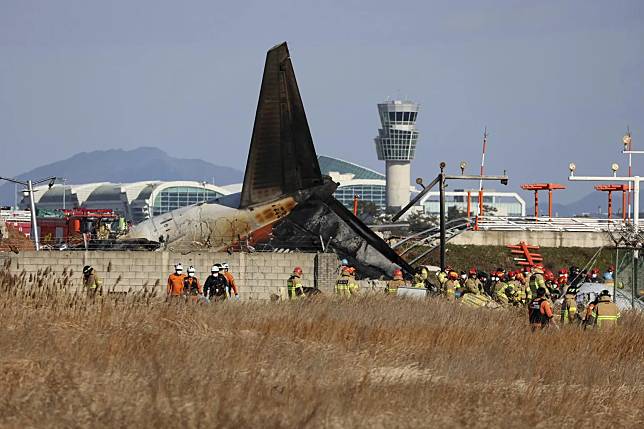 濟州航空空難死亡慘重，真相仍在調查。（圖/美聯社）