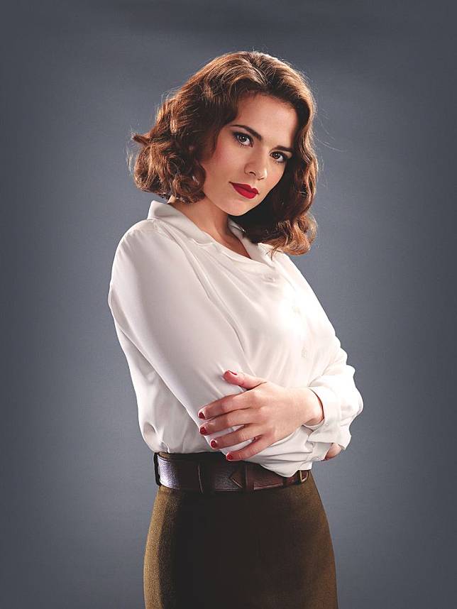 Hayley Atwell – Agent Carter from Captain America: The First Avenger (2011) | Hayley atwell, Peggy carter, Agent carter