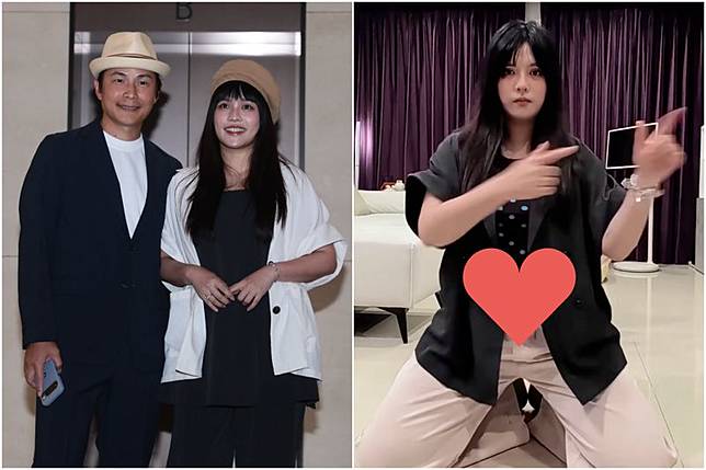 孫協志（左）、夏宇童夫妻生育話題受到外界關注。林煒凱攝、翻攝IG @sha_ariel