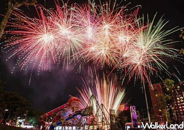 台茂市集、煙火秀/ WalkerLand窩客島整理提供 未經許可不可轉載。