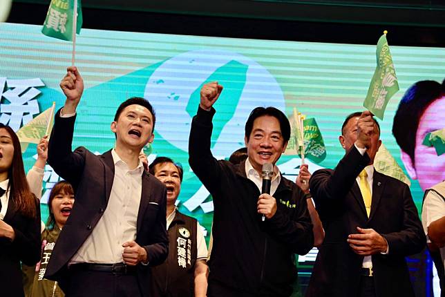 新竹縣信賴台灣之友會成立 ， 賴清德強調新竹牽制全球經濟、穩定，以團結力量守護台灣民主價值。（記者彭新茹攝)