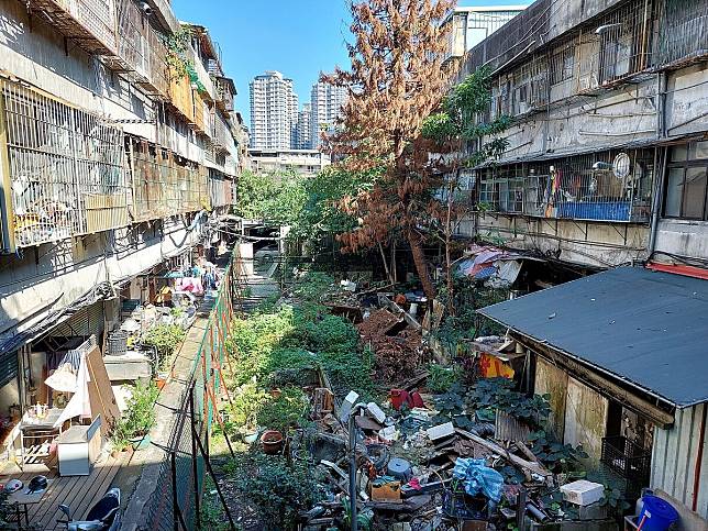 惠國市場都更案更新前情況。圖／新北市政府都市更新處提供