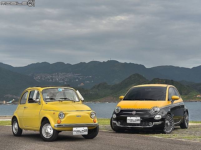 Fiat 500（1974 v.s. 2018）