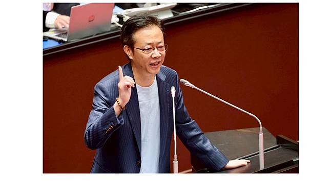 立委張宏陸。李政龍攝