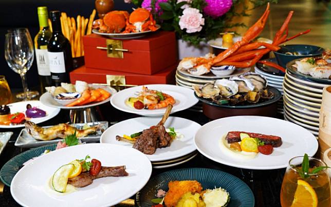 開箱星級飯店2／漢來海港升級版、8大餐檯任你吃　「島語」頂級自助餐千元起就能嘗鮮