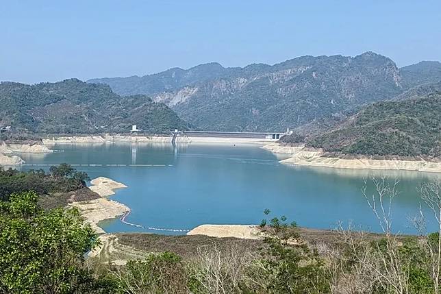 曾文水庫蓄水率略為上升。（資料照片）