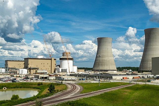 美國喬治亞州兩座新建大型核電廠分別於2023年、2024年上線運轉之後，目前美國境內已無正在興建的核反應爐。（取自南方電力公司FB）
