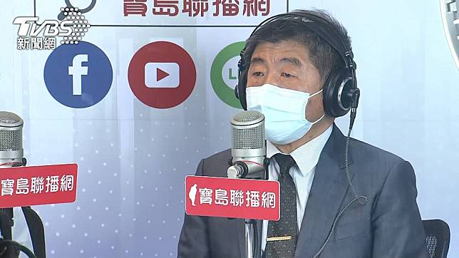 民進黨台北市長參選人陳時中。（圖／TVBS）