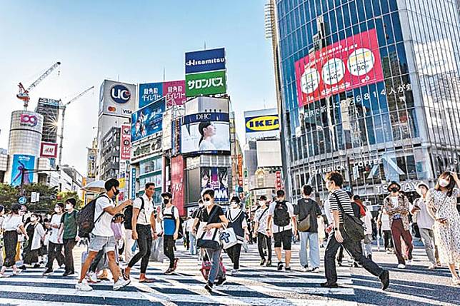 不少港人喜歡到日本旅遊。