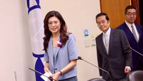 國民黨主席鄭麗文出面說明鄭習會。李政龍攝