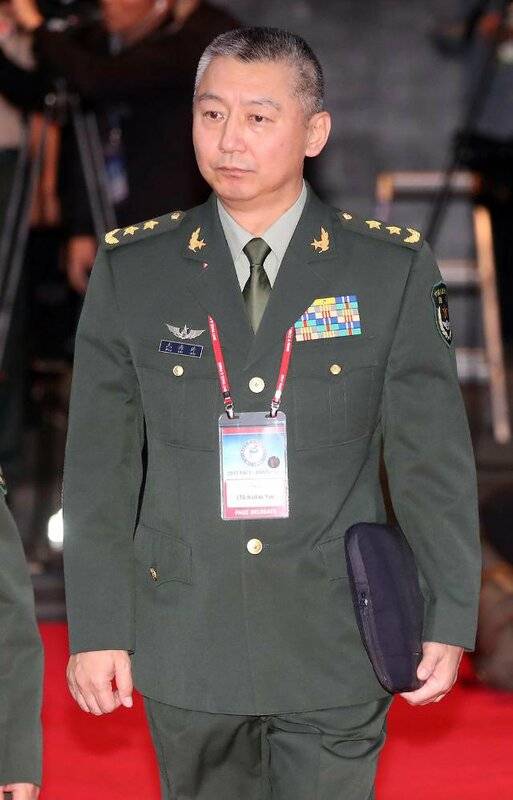 中國前陸軍副司令員尤海濤中將。 翻攝自 X 蔡慎坤