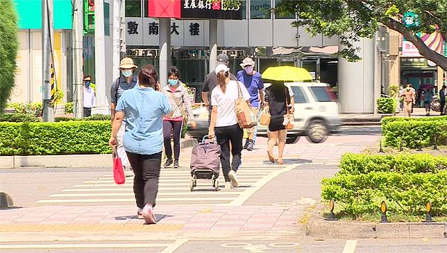 今天全台天氣炎熱，白天高溫可達38度以上。圖／台視新聞（資料畫面）