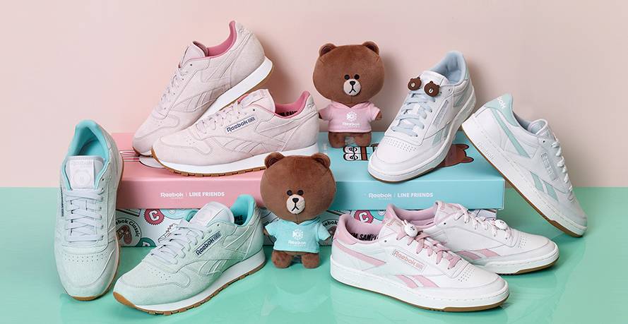 Reebok classic sale line friends