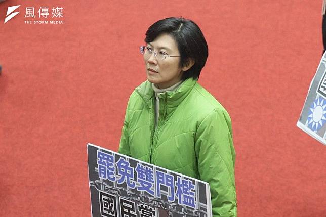 針對高雄市長選情，民進黨立委林岱樺（見圖）透露，她領先柯志恩有段差距。（資料照，柯承惠攝）