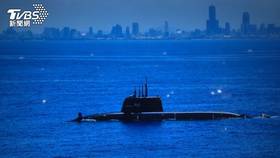 今年的台北航太展，負責承造海鯤潛艦的台船公司，就展出了海試的紀實影片。然而該段影像卻未上傳至自家或軍方官網，此一安排當時就備受討論。（資料照）