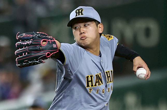 東京海外賽》迎戰小熊5局完美壓制！阪神20歲小將：發揮自己的速球