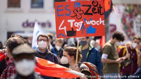 德國抗議者呼籲每周四天工作制