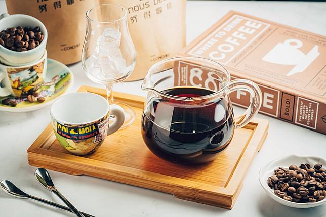 ▲努得咖啡的精品手沖黑咖啡，是採用WCE世界烘豆冠軍親烘精品咖啡豆，搭配細緻的沖煮手法而成。(圖 / 努得咖啡)&nbsp; &nbsp;&nbsp;(<a href=