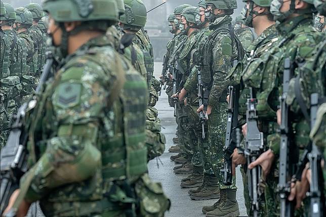 陸軍機步二六九旅聯兵三營（圖／資料照片，圖中士官兵與本則新聞所述事件無關。圖源：總統府Flickr）