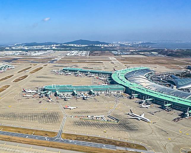 韓國仁川機場一航廈。(維基百科/CC BY-SA 4.0)