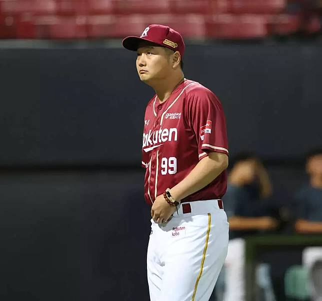 曾豪駒今年球季回樂天一軍。（圖：麗台運動提供）