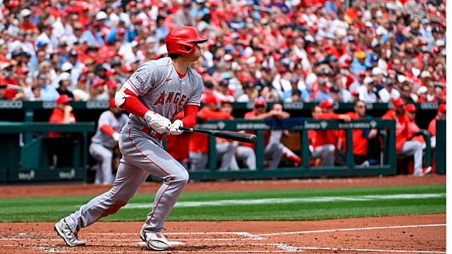 大谷翔平今日三打數一安打，天使拿下比賽勝利。路透社