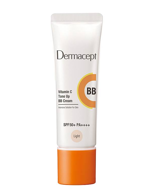 Dermacept維他命C多效防曬BB霜 SPF50/PA++++ HK$320/30g