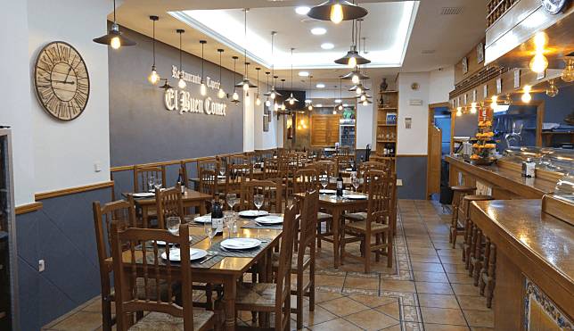 西班牙餐廳El Buen Comer近日遇到顧客吃霸王餐事件。（翻攝自Google地圖）