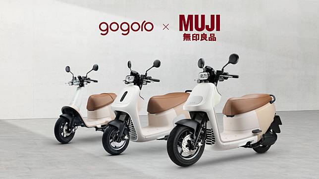 Gogoro x MUJI無印良品自2023年推出Viva Mix ME與Viva ME聯名車款後，對品牌銷售表現起到一定效果。(圖片來源/ Gogoro)