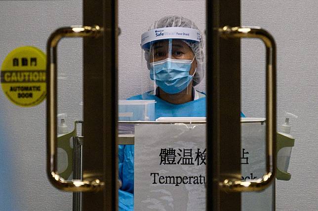 Some isolation wards in Hong Kong are already full up as the daily surge of coronavirus infections continues. Photo: AFP
