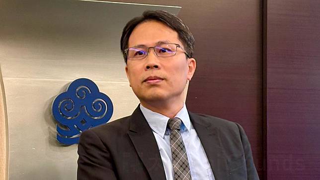海基會副秘書長兼發言人黎寶文。李佳穎攝