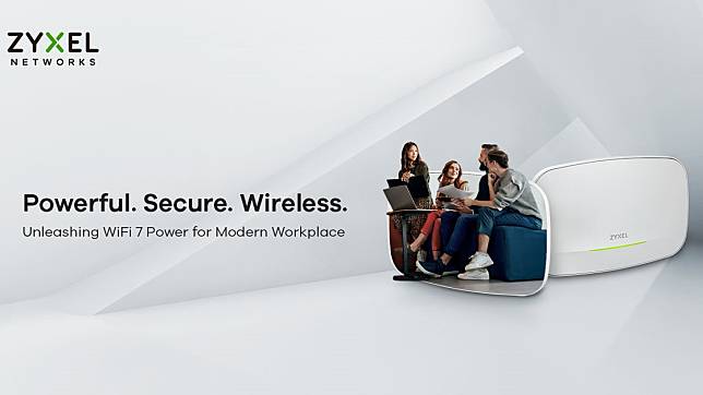 Zyxel 推出新款 Wi-Fi 7 三頻基地台，售價僅 9000 元讓中小企業輕鬆實踐無線網路升級