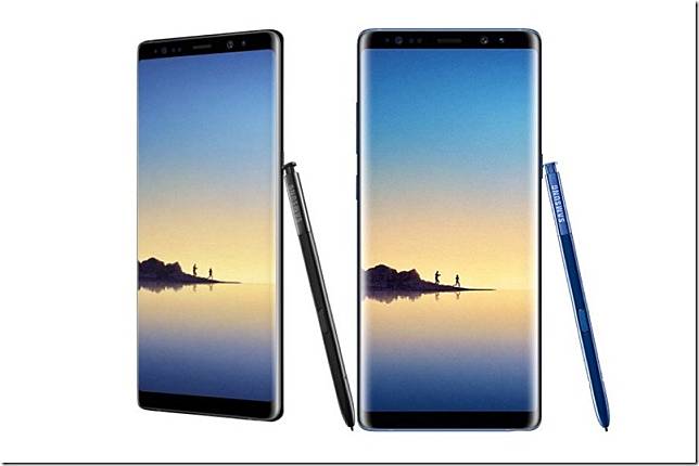 Galaxy Note 8 機身外型