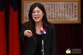 ▲國民黨準黨主席鄭麗文。（圖／記者吳翊緁攝）