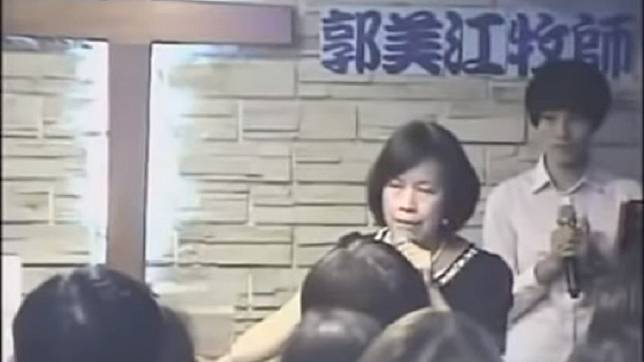 女牧師郭美江2013年因為佈道影片爆紅。（圖／翻攝自YouTube）
