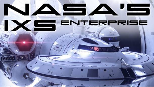  NASA曾在多年前提出曲速引擎太空船IXS Enterprise的相關設計，但至目前為止還未有下文。   圖：翻攝自Youtube 