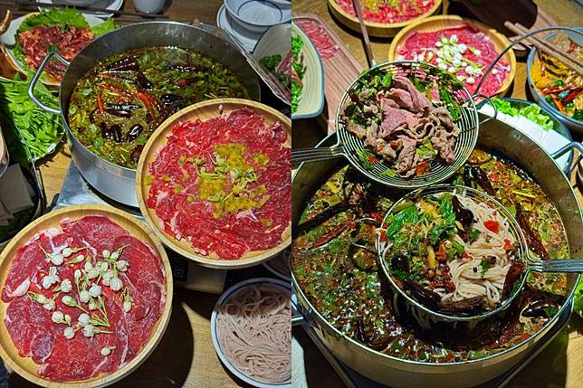 ▲ 牛撒撇火鍋入口先是一陣清苦直衝天靈蓋，緊接著肉甜、香草鮮層層翻，最後苦盡甘來 圖片來源/小紅書