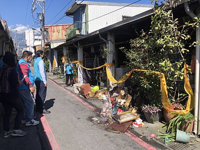 花蓮市暗夜窄巷火警　消防緊急撲滅無傷亡