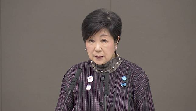 東京都知事小池百合子。（圖／NNN）