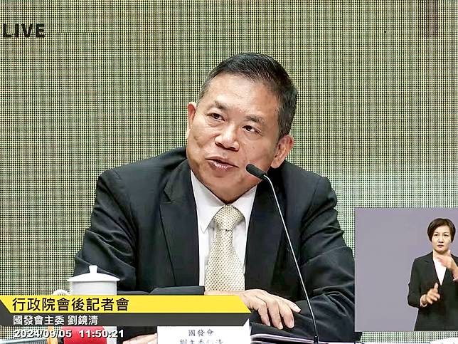 國發會主委劉鏡清表示，這次戰爭對國際油價影響有限，預估對台灣CPI影響最多0.2％。（圖：行政院提供）