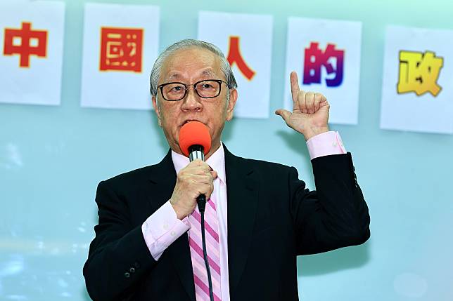 新黨前主席郁慕明。圖／聯合報系資料照片